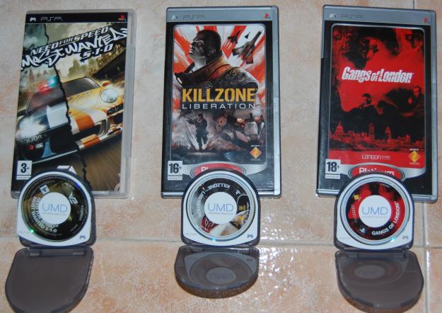 Vendo 3 juegos PSP urgenteee!!