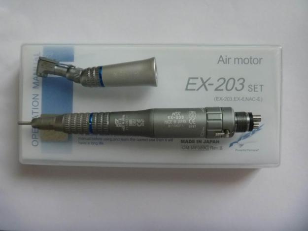 MICROMOTOR NSK 203 CON CONTRAÁNGULO