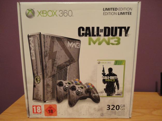 XBOX 360, 320Gb Edición Limitada COD Modern Warfare 3