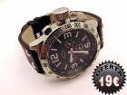Reloj de pulsera deportivo unisex esfera negra - mejor precio | unprecio.es