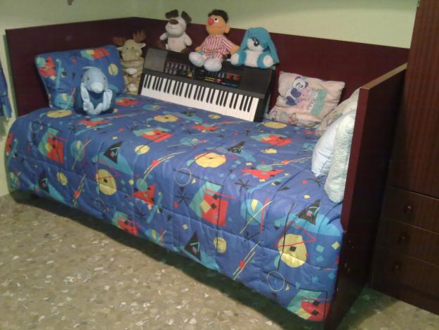 cama nido , cajonerasarmarios
