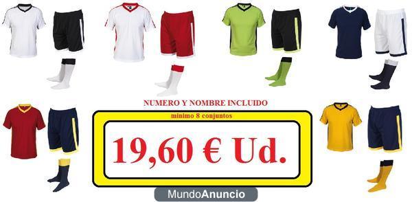 equipaciones futbol economicas