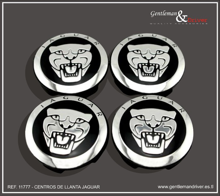 Tapa central para llantas (tapabuje) jaguar