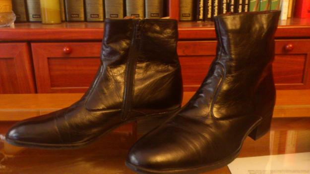 Botas de cuero hombre