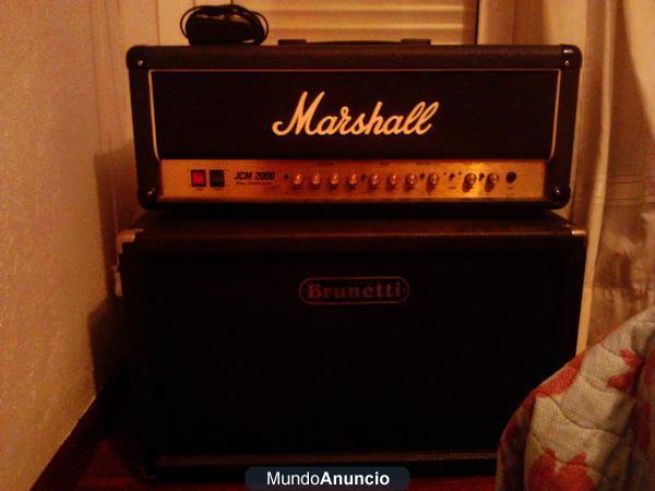 Vendo cabezal Marshall JCM 200 DSL 100W