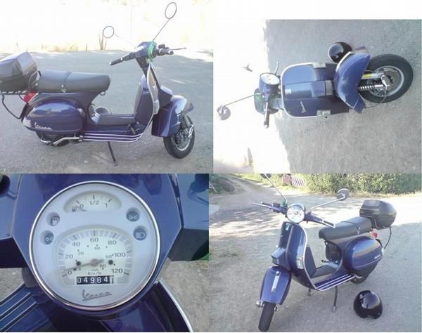 Vespa PX 200 disco 2002, 4900km