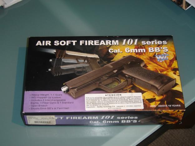 ¡¡¡¡¡¡¡¡VENDO  pistola de Co2    AIR SOFT FIREARM 101 series !!!!!!!!