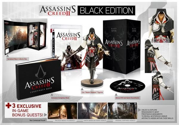 Black Edition de Assassin's Creed II (PS3 y Xbox 360)
