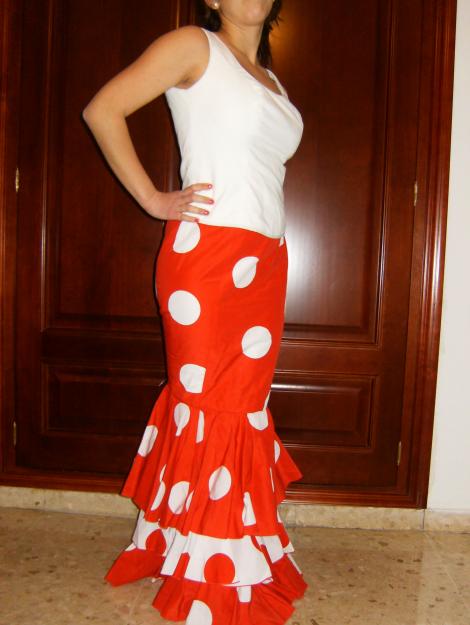 Traje de flamenca 2 piezas