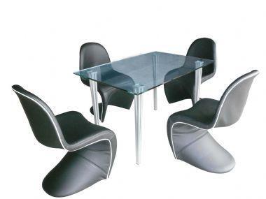 CONJUNTO DE MESA + 4 SILLAS MOD: TAIRA