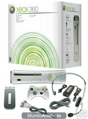 XBOX 360 PRO 60 GB + 5 JUEGOS