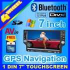 DVD 7" 1 DIN táctil bluetooth gps TV usb sd nuevo - mejor precio | unprecio.es