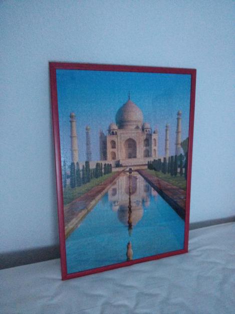 Puzzle enmarcado taj mahal