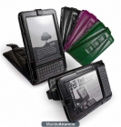Tuff-Luv - Funda de cuero para Kindle Keyboard, color negro - mejor precio | unprecio.es