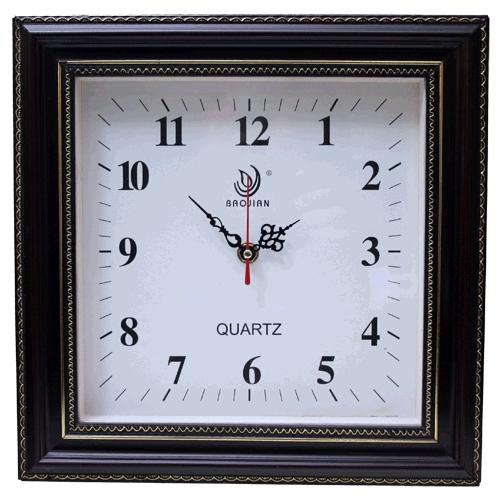 Reloj Pared Madera Cuadrado 20082 Mod. 7527
