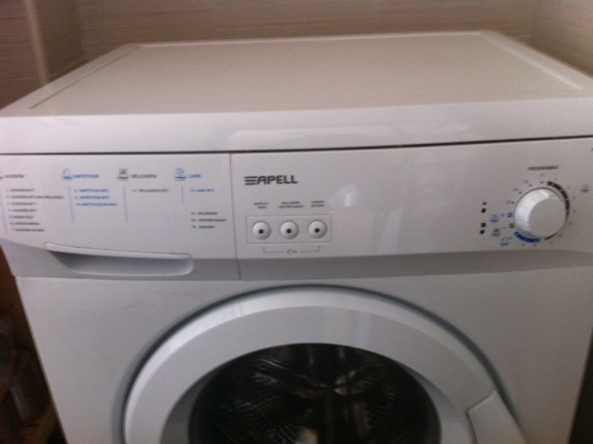Lavadora apell( 2 marca smeg) 1000rpm a