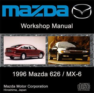Mazda 626 MX-6 Factory Workshop Manual 1996