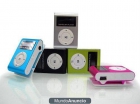 Reloj digital de efecto lava y Mini reproductor MP3 con clip y pantalla LCD - mejor precio | unprecio.es