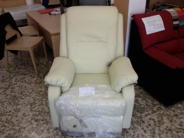 SILLON RELAX  CON MOTOR ELEVACION EN REBAJA -MORET-