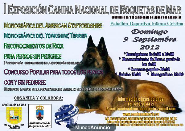 I Exposición Canina de Roquetas de Mar