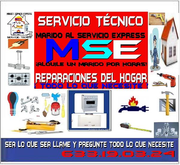 Marido al servicio express. alquile un marido por horas.SERVICO TECNICO