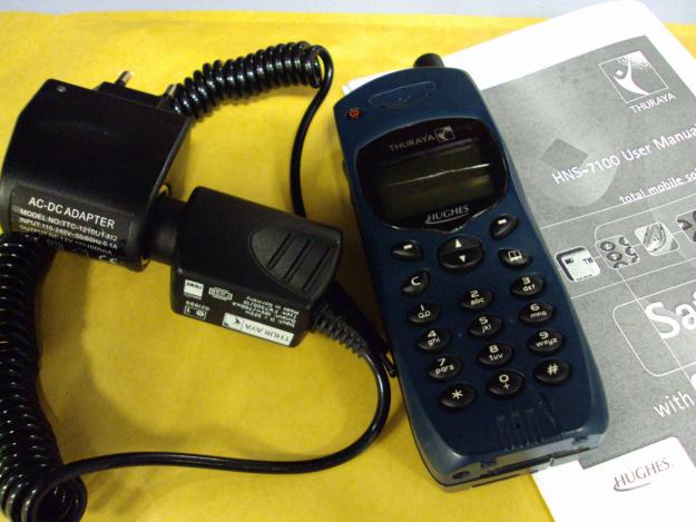 Telefono Satelite Thuraya Hughes 7100: SAT+GSM+GPS