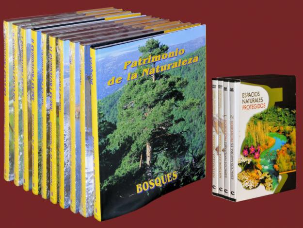Enciclopedia Patrimonio de la Naturaleza (10 Tomos + 4 DVD's)