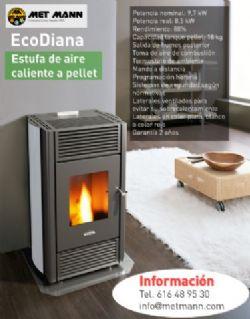 Estufa de pellet EcoDiana