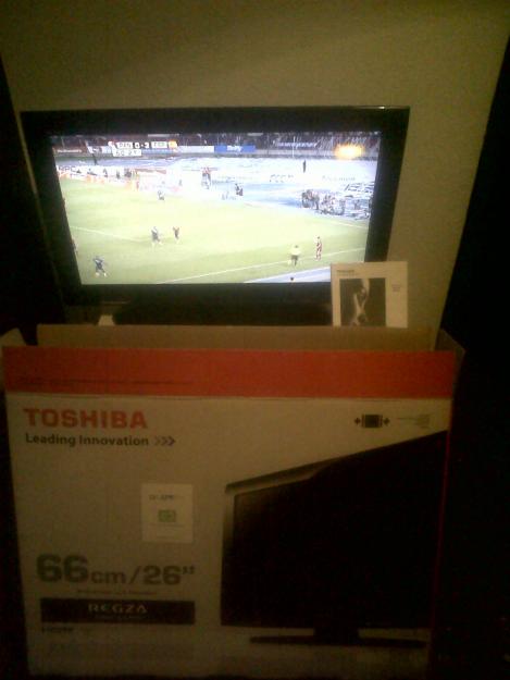 Televisión toshiba full hd 26