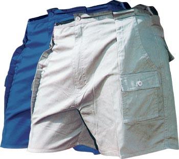 Pantalón bermudas safari, Planas