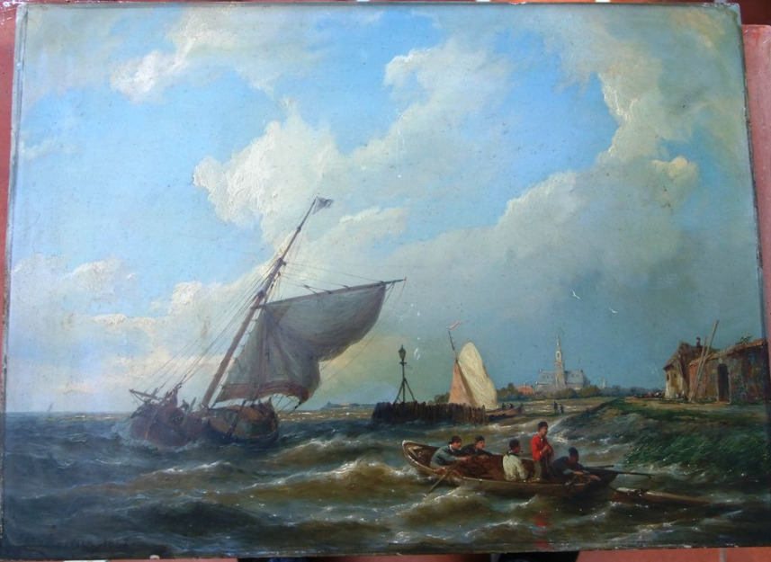 Vendo cuadro del pintor Pieter Cornelis Dommersen