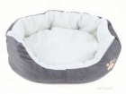Cama nido perro gato confortable color verde o gris a elegir talla M - mejor precio | unprecio.es