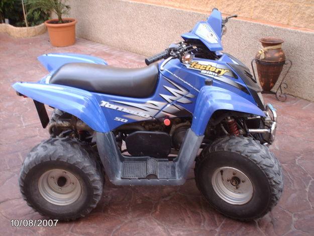 quads 50 c.c. matriculado con marcaha atras  alarma y seguro refrigerada por agua