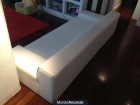 VENDO SOFÁ BLANCO DE PIEL - mejor precio | unprecio.es