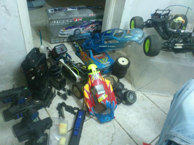 monster mta4, tunder tiger equipo completo RC