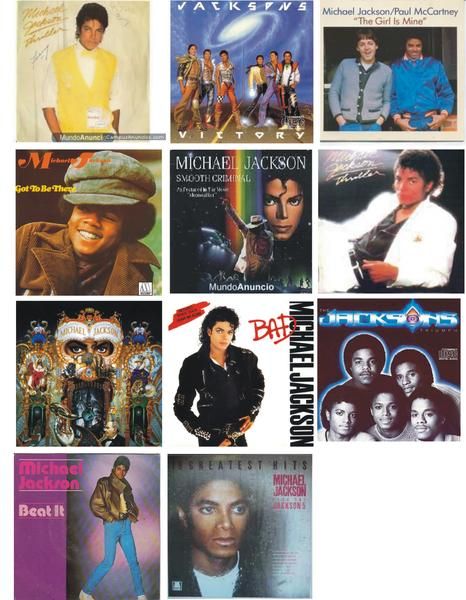 coleccion de michael jackson + 1300 titulos en vinilo y singles