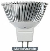 Dicroica LED 5W MR-16 /12V blanco frio 6000K o calido 3000K