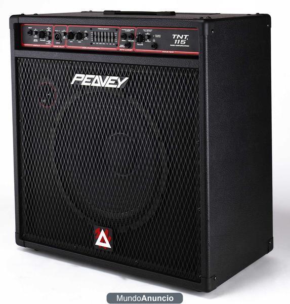 Se vende combo PEAVEY TNT 115 para bajo