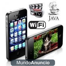 IPHONE 4 CLON CON FACTURA  NUEVO LIBRE DUAL SIM BLACKBERRY TABLET