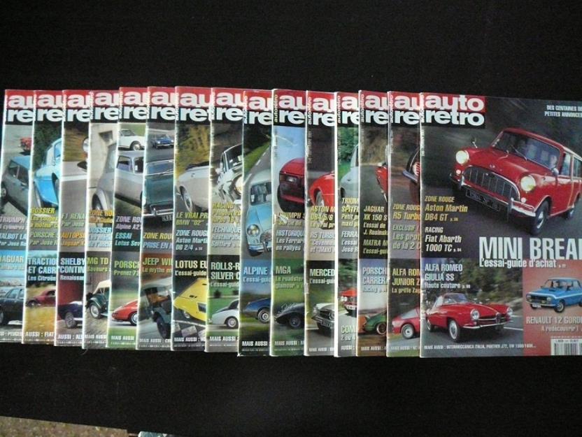 Revistas de automovilismo en español y en francés