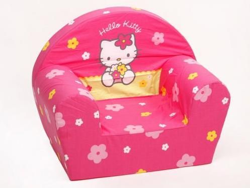 SILLON HELLO KITTY CON FLORES