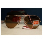 Ray-ban Aviador 3025 Montura Dorada y Lente Marron.REBAJAS - mejor precio | unprecio.es