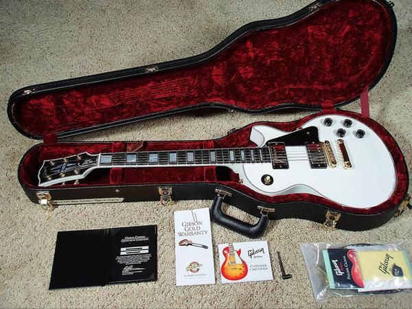 2008 Gibson Les Paul Studio Alpine White