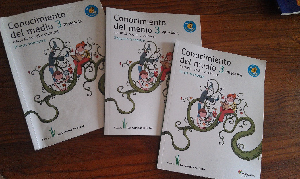 Conocimiento del Medio Libros escolares Nuevos 3º primaria Caminos del Saber_ Santillana