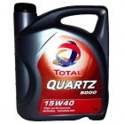 Aceite Total Quartz 5000 15W40, 5 Litros - mejor precio | unprecio.es