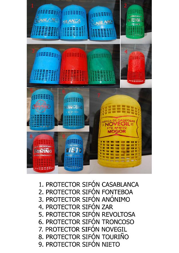 Protector sifones varias marcas