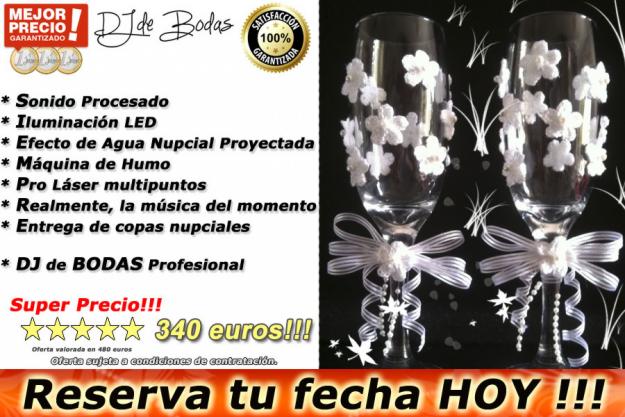 La Discoteca de tu boda desde 340 euros