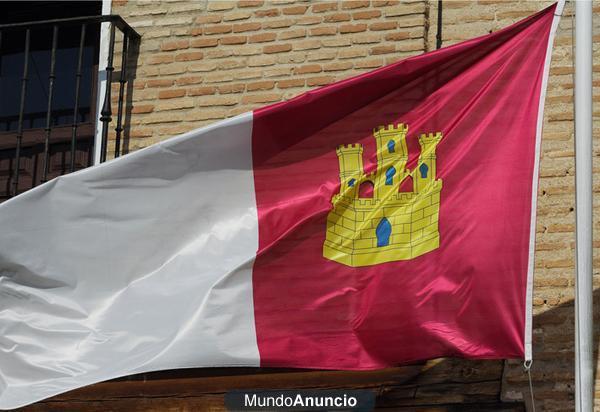 Vendo Bandera de Europa y Castilla-La Mancha