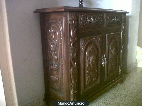 Mueble antiguo tallado economico 679 03 17 35 WHAPPSAT . 500 EUROS