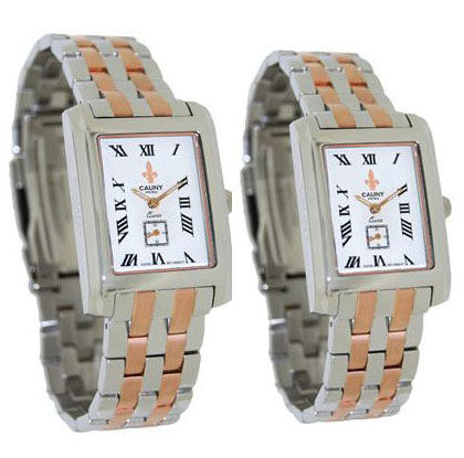 PAREJA DE RELOJES CAUNY PRIME ED. LIMITADA